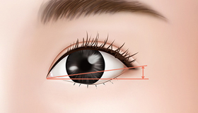 通过下眼睑内侧结膜将眼睛下方的肌肉向下拉，牢牢地固定在骨膜上。 